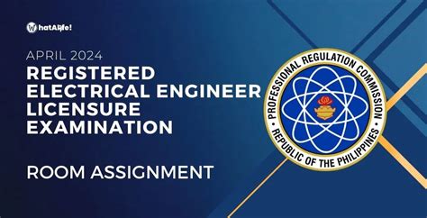 electrical engineering board exam schedule 2024|ROOM ASSIGNMENTS: April 2024 Electrical Engineer Licensure Exam (.